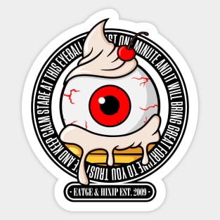 Vanilla Eye's cream Sticker